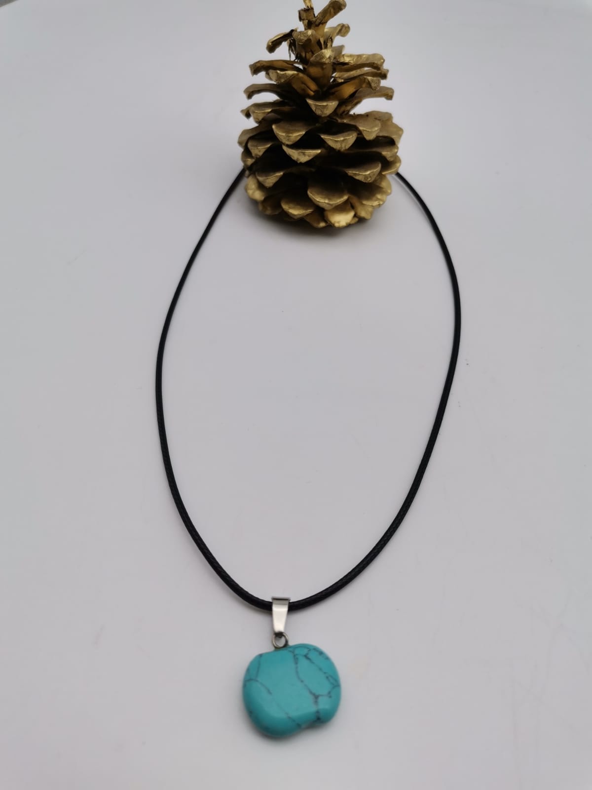 DOĞALTAŞ TURKUAZ KOLYE