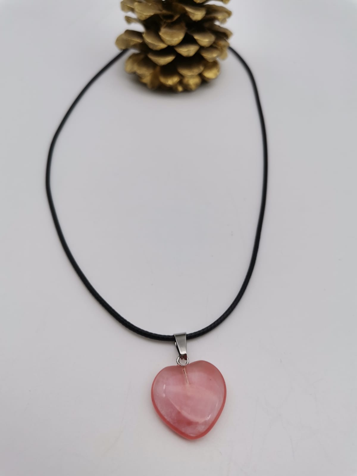 DOĞALTAŞ GÜLKURUSU KOLYE