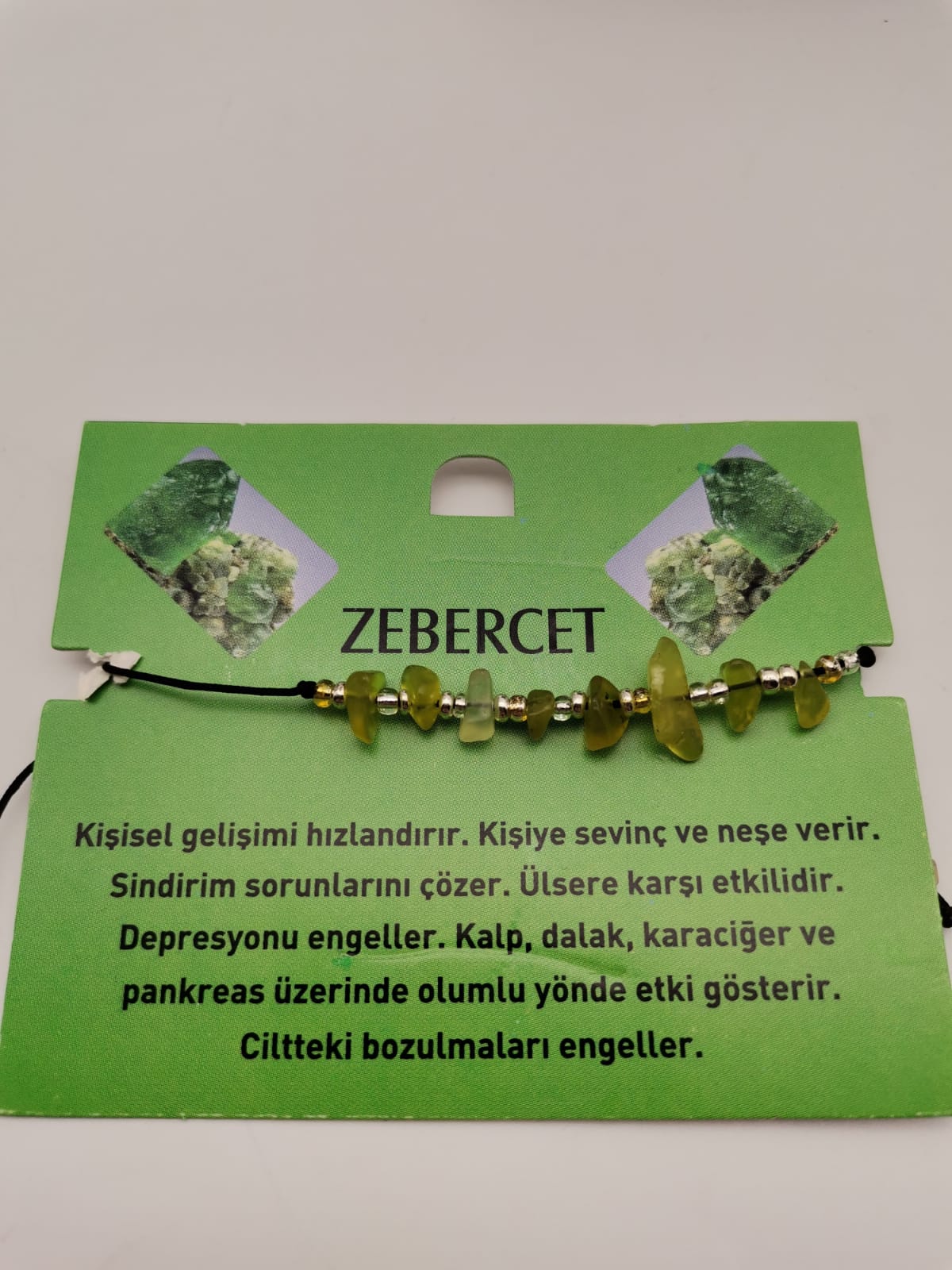 DOĞALTAŞ ZEBERCET BİLEKLİK