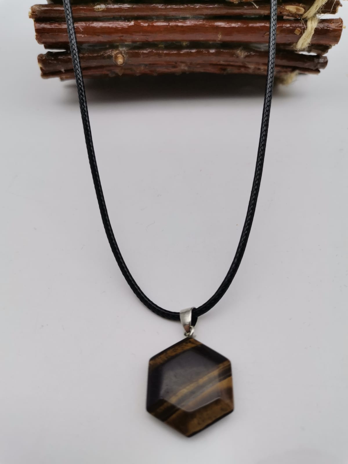 DOĞALTAŞ KAPLANGÖZÜ KOLYE