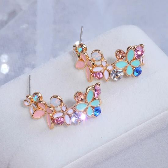 Çiçek Demeti Küpe