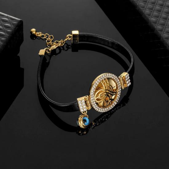 Altın Kaplama Tuğralı Bileklik