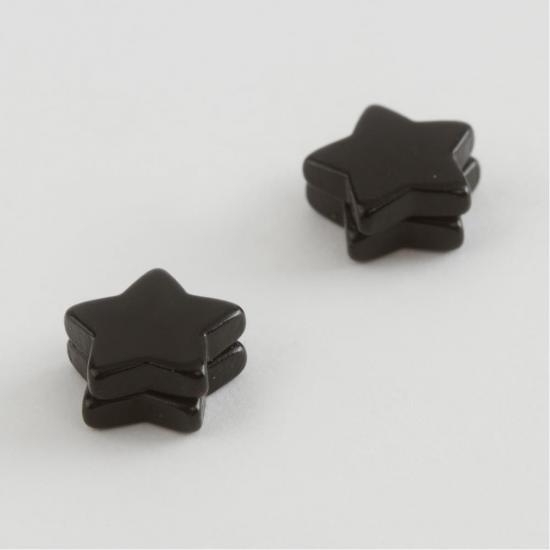 Stainless Steel Yıldız Figürlü Mıknatıslı Çelik Erkek Küpe