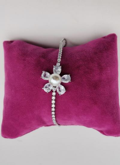 Zirkon Taşlı Suyolu Bileklik 11