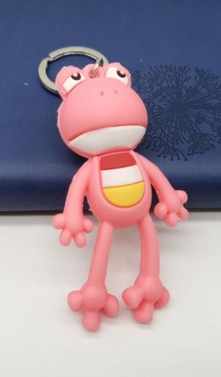 Pembe Kurbağalı Anahtarlık