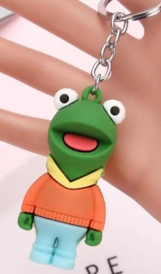 Kurbağalı Anahtarlık