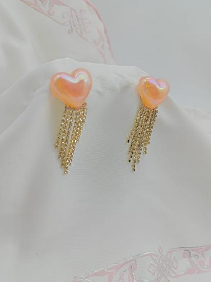 Gümüş Uçlu Zirkon Taşlı Küpe 16