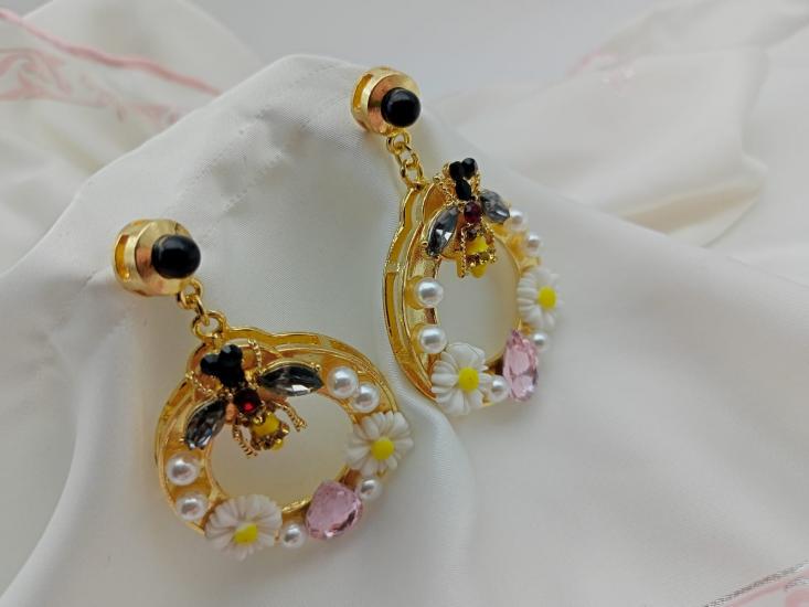 Gümüş Uçlu Zirkon Taşlı Küpe 27