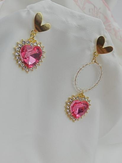 Gümüş Uçlu Zirkon Taşlı Küpe 6