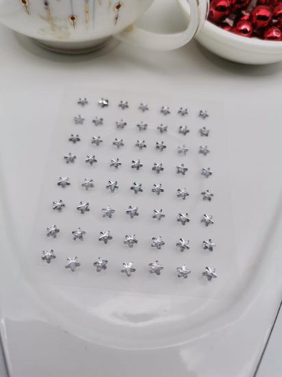 Yıldızlı Kendinden Yapışkanlı Yüz ve Vücut Taşı(Küçük)