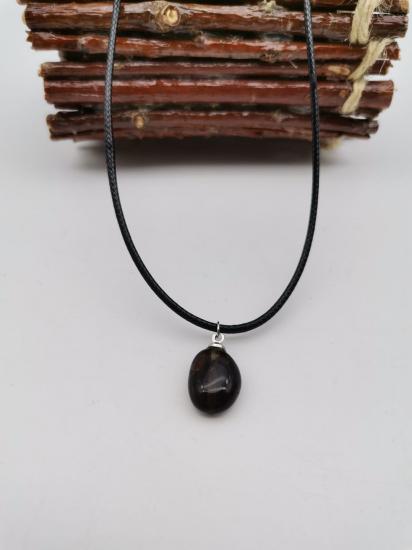 DOĞALTAŞ DUMANLI KUVARS KOLYE