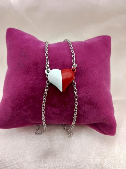 Kalpli Mıknatıslı Çift Bilekliği 1