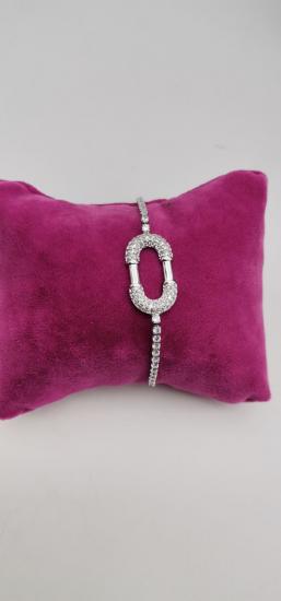 Zirkon Taşlı Suyolu Bileklik