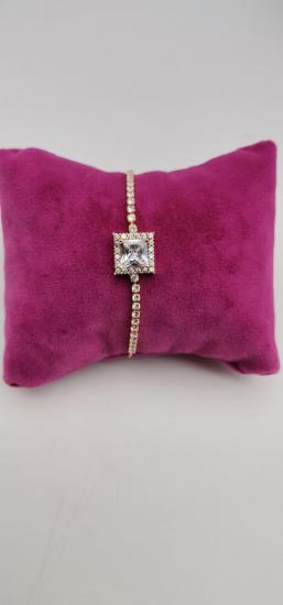 Zirkon Taşlı Suyolu Bileklik 6