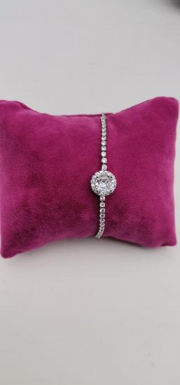 Zirkon Taşlı Suyolu Bileklik 9