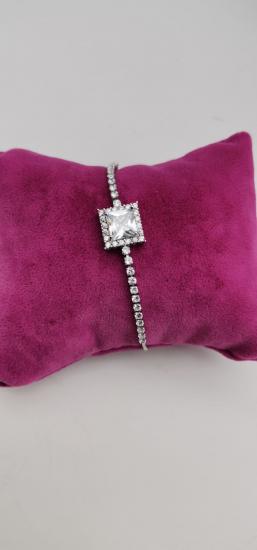 Zirkon Taşlı Suyolu Bileklik 5