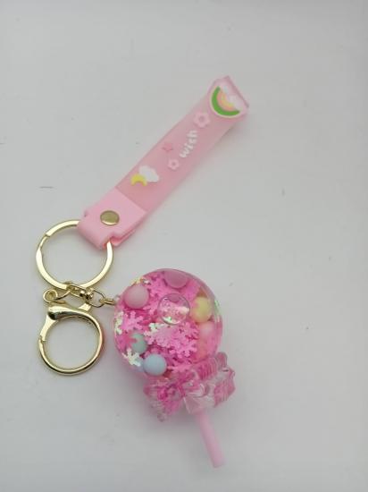 Şekerli Sıvı Anahtarlık 