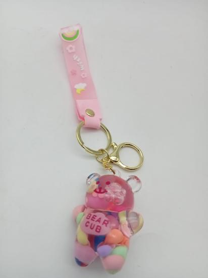 Ayıcıklı Sıvı anahtarlık 