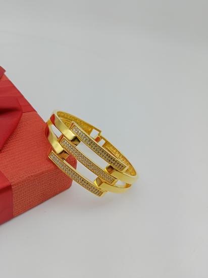 Altın Kaplama Üçlü Kaburga Kelepçe 